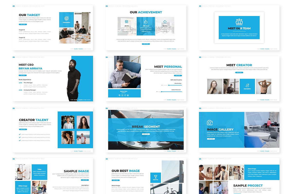 Arraya - Powerpoint Template, a Presentation Template by inspirasign (Photo 3 of 4)