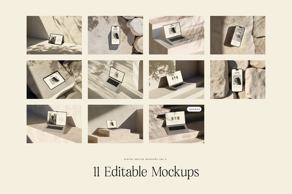 Digital Device Mockups Vol 5, an iPhone Mockup by Harmonais Visual (Photo 11 of 16)