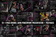 Grunge Dark Presentation Desdemona, a Presentation Template by the little wonder shop (Thumbnail 3 of 15)
