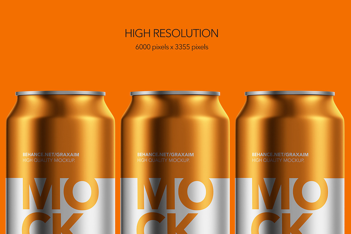 Drink Cans - Bundle Mockup, a Packaging Mockup by Graxaim Mock-up (Photo 7 of 7)