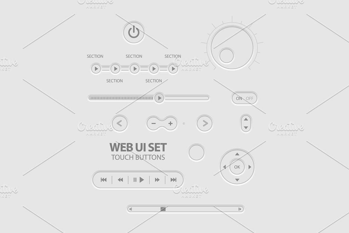 Light Web UI Elements, a Templates & Theme by Sunny
