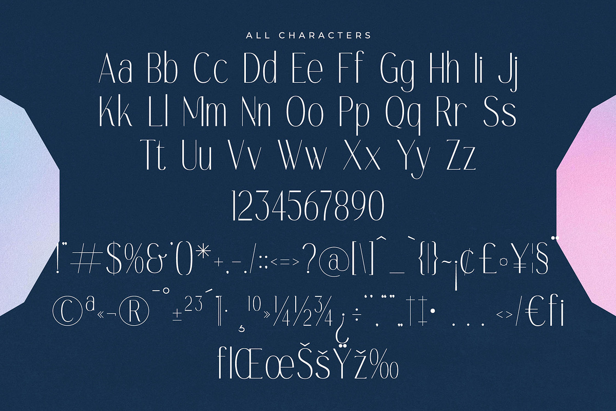 Authentic Megarilo Modern Sans Serif, a Sans Serif Font by Letterena Studios (Photo 13 of 15)