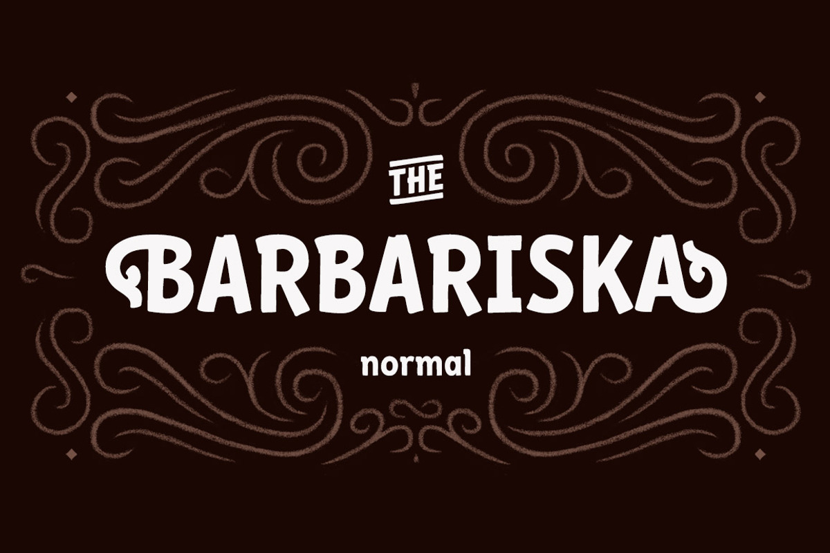 Barbariska Regular & Oblique
