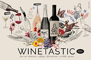 Winetastic. Collage & Illustrations, an Object Graphic by AnMark (Thumbnail 1 of 12)