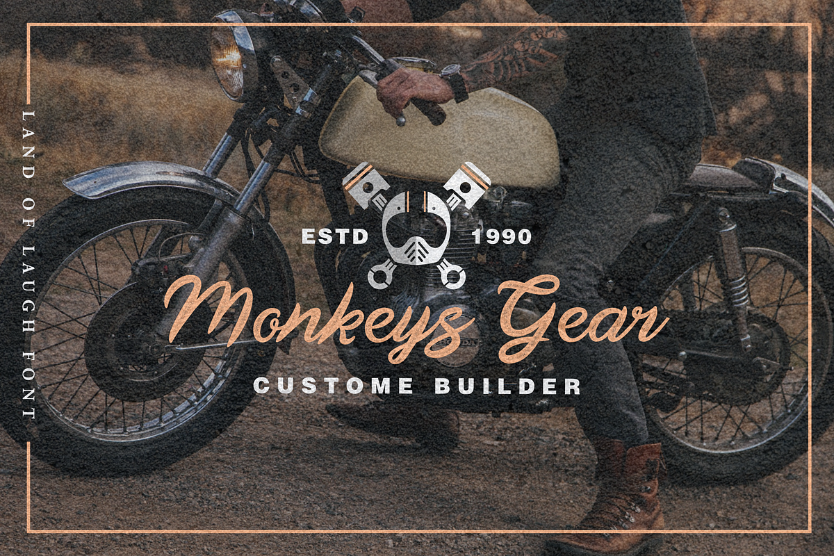 Land Of Laugh -Clean & Rough, a Script Font by Java pep (Photo 18 of 20)