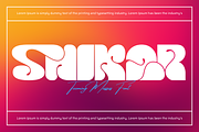 TEEMING MASSES - BOLD GROOVY FONT, a Sans Serif Font by 177Studio (Thumbnail 2 of 8)