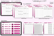 Customizable Pink Rose Digital Plann, a Templates & Theme by Plamarplanners (Thumbnail 8 of 8)