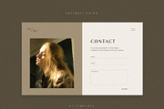 Soho UI Kit Creative Portfolio, a Landing Page Template by Skolastika Phoebe (Thumbnail 6 of 6)