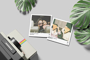 Polaroid Mockup For Branding, an Advertising Mockup by bimockup (Thumbnail 5 of 6)