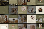 Bundle 4 in 1 Insta&Facebook tmplts, a Social Media Template by Make It Yours Lab. (Thumbnail 7 of 34)