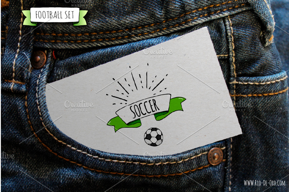 57 SOCCER color hand drawn symbols!, a Graphic by Natasha-Pankina.com (Photo 7 of 7)