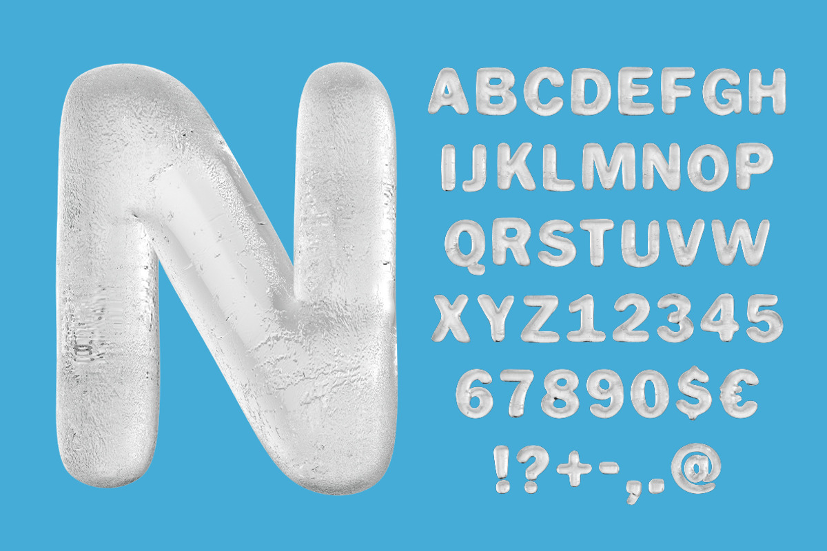 Ice Rounded Font, a Font by Handmadefont (Photo 2 of 9)