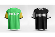 Drop Shoulder T-Shirt Mockup Set, a Mockup by Northfrom (Thumbnail 4 of 7)