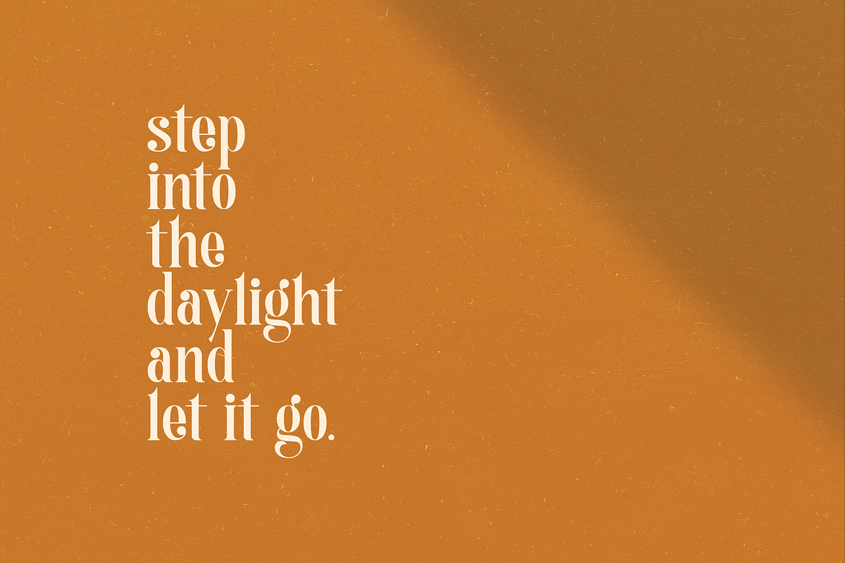 Melange | Retro Serif Font, a Serif Font by Calamar Studio (Photo 13 of 18)