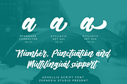 Adhellia - Bold Script Font, a Script Font by zeenesia (Thumbnail 10 of 11)