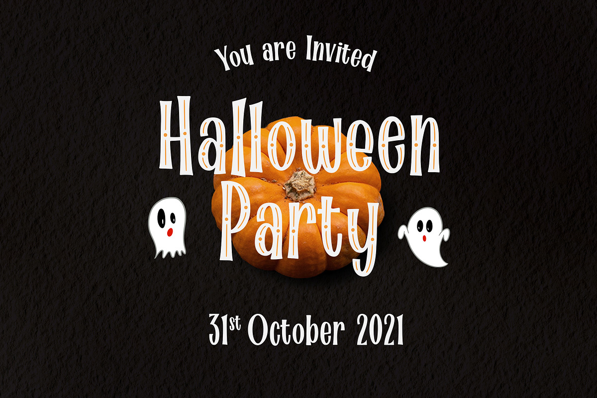 Hamerald - Seasonal Halloween Font, a Font by Typehand Studio (Photo 9 of 9)