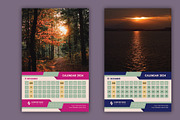 12 Pages Modern Wall Calendar 2024, a Stationery Template by Annudesign (Thumbnail 3 of 9)