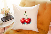Watercolor Summer Fruit Clipart Bund, an Illustration by Sublimation Artist (Thumbnail 6 of 6)