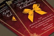 Golden Jubilee Invitation Card, a Card Template by PremadePixels.com (Thumbnail 1 of 2)