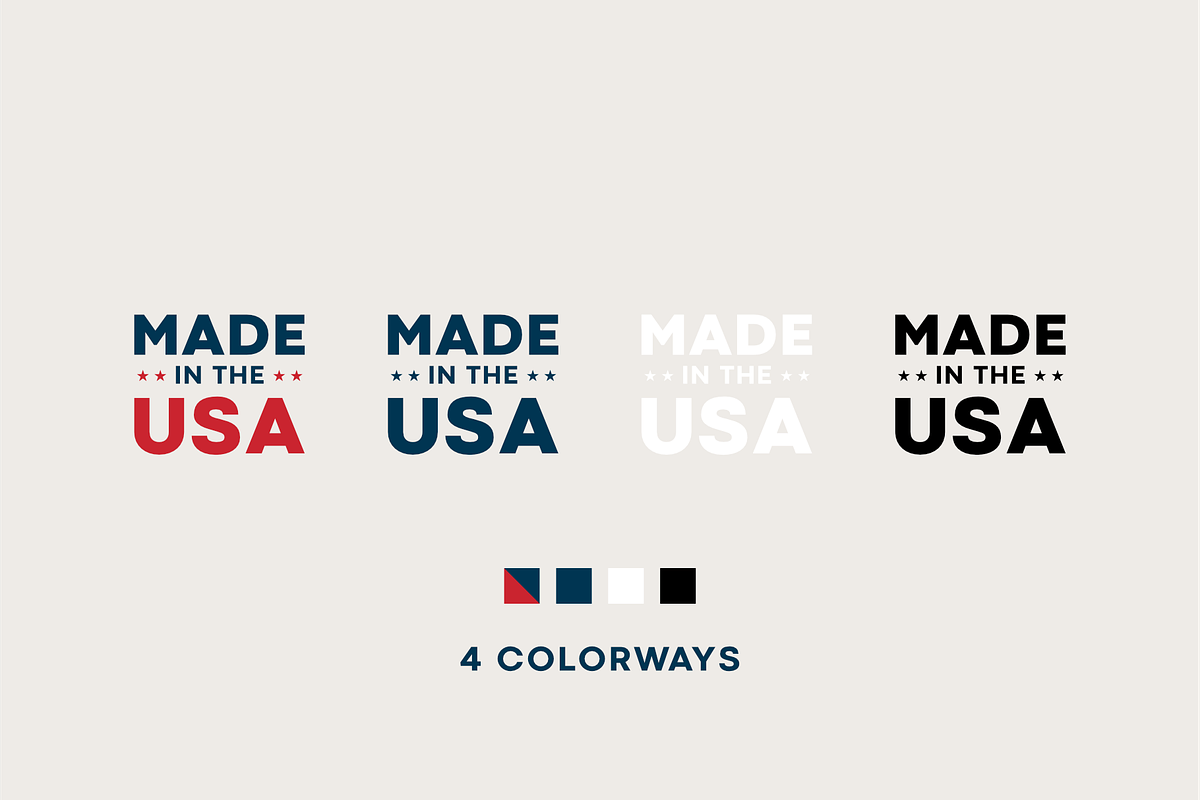 Made In The USA Label Pack, an Object Graphic by Michael Peretti Studios (Photo 2 of 5)