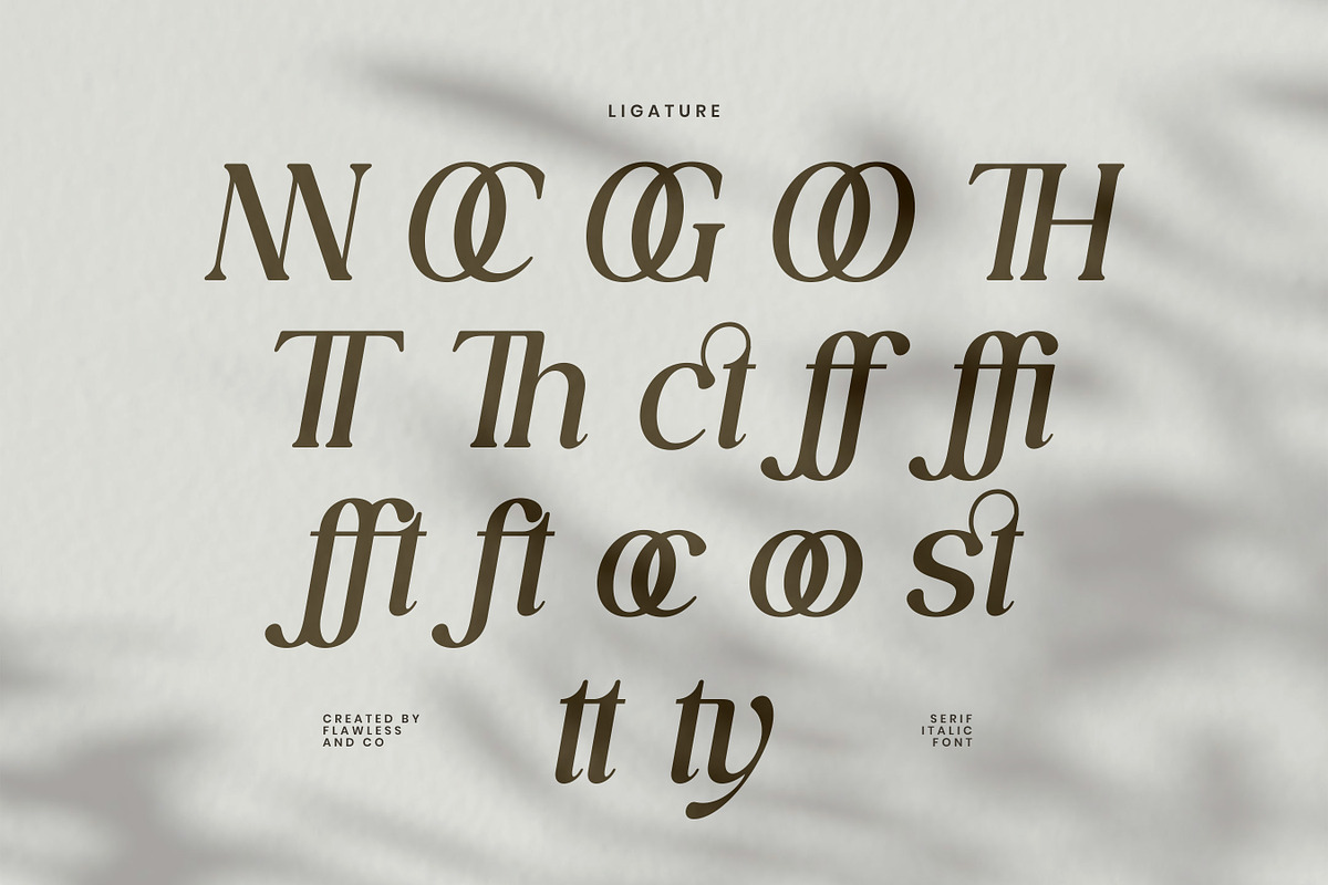 Astreva - Modern Serif Font, a Serif Font by Flawless And Co (Photo 10 of 10)