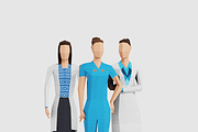 Scientist Women, a Characters & Person 3D Model by Studio Ochi (Thumbnail 1 of 10)