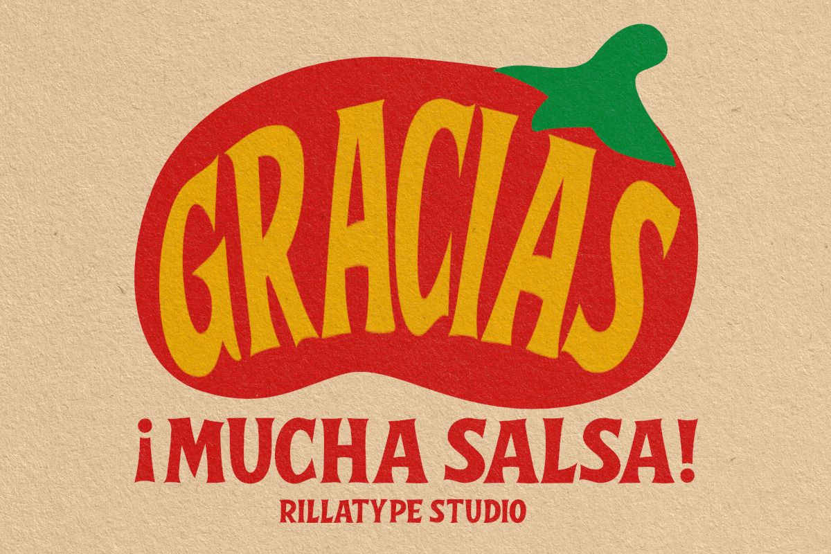 Fuego Lindo, a Sans Serif Font by Rillatype (Photo 8 of 8)