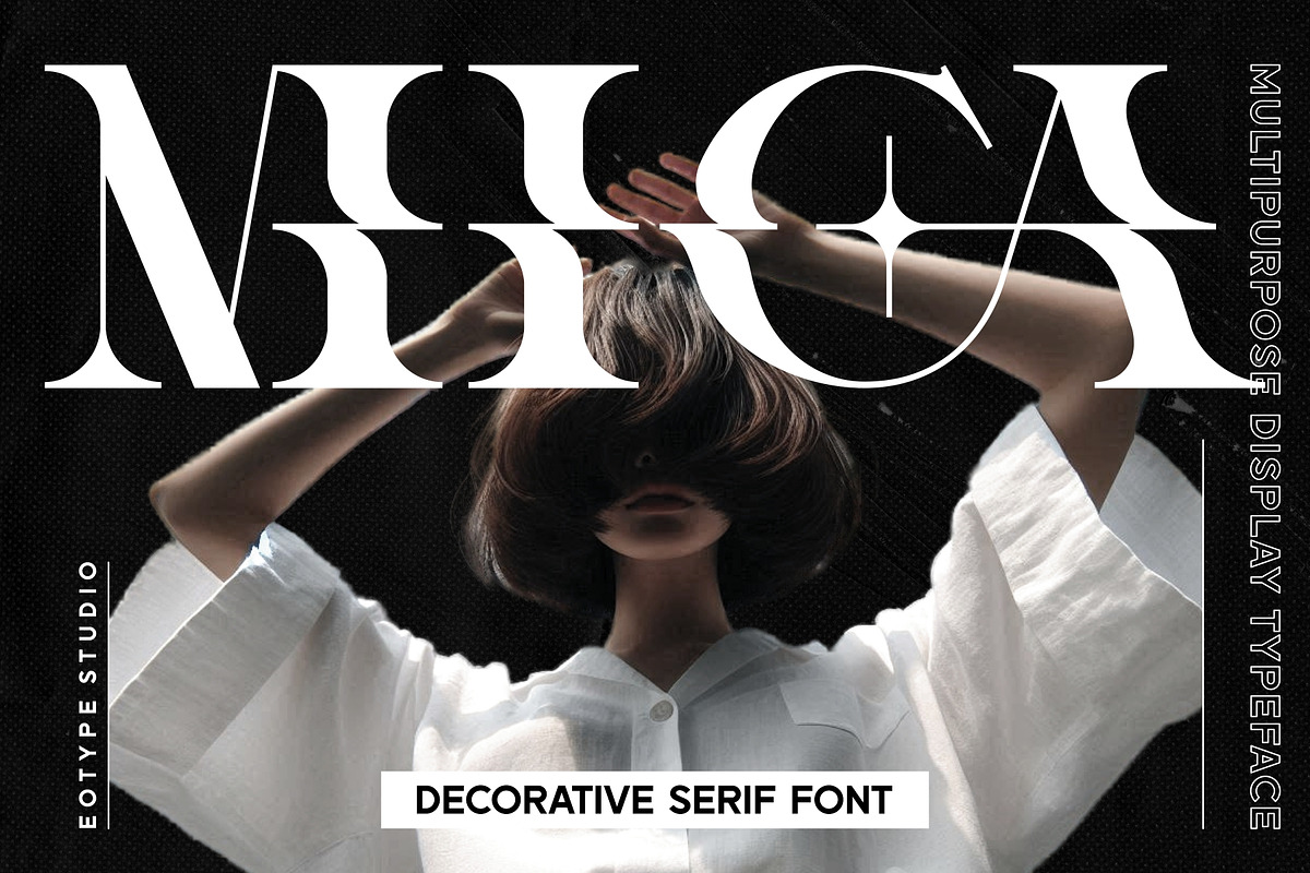 Mica Display Font, a Serif Font by Eotype Studio (Photo 1 of 11)
