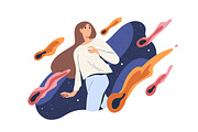 People with meteor shower concept, a Person Illustration by Good Studio (Thumbnail 2 of 6)