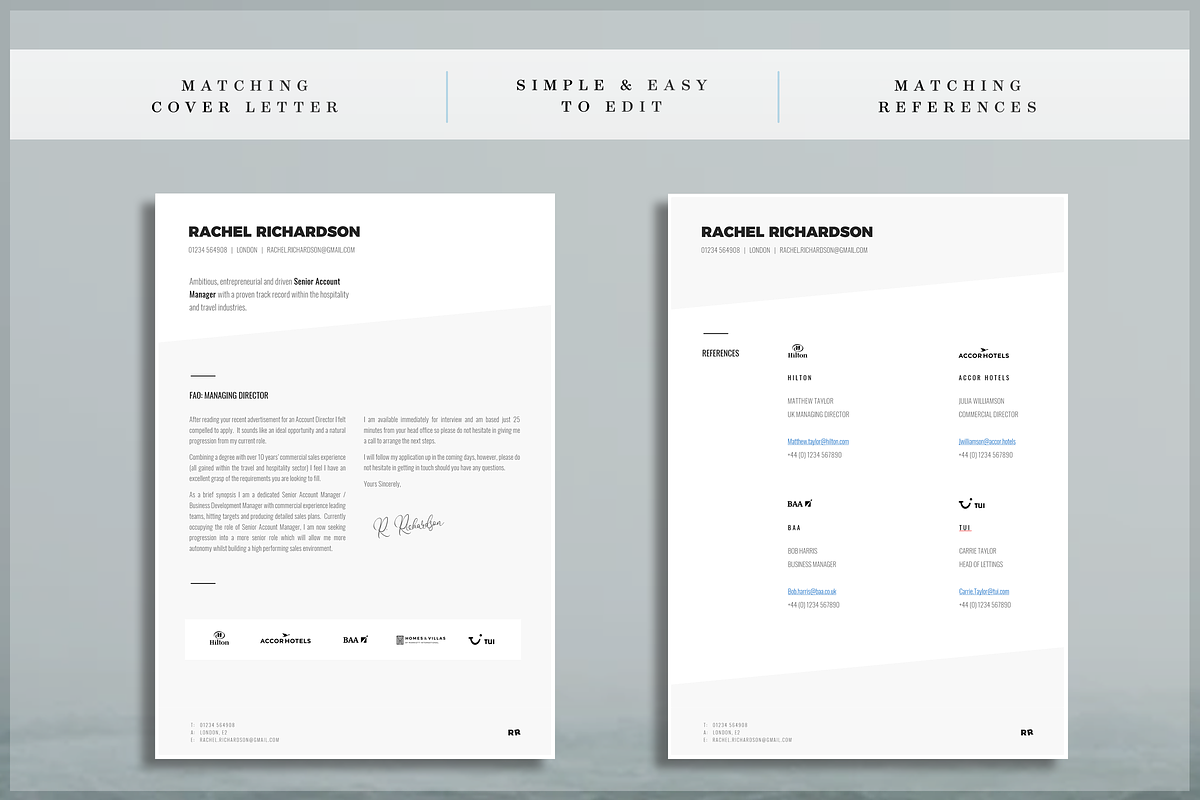 Professional CV, a Resume Template by introDuice - CV / Resumes (Photo 5 of 7)