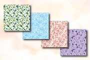 Botanical Love Vines Seamless Patter, a Texture Illustration by RobertsArt (Thumbnail 3 of 5)