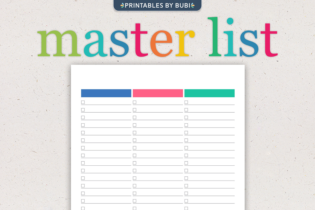 To-Do List Checklist Template, a Stationery Template by Printables by Bubi (Photo 8 of 10)