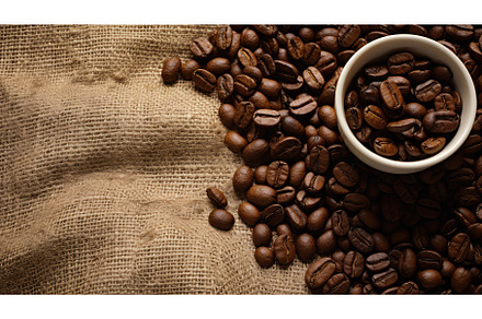 arabica seed coffee drink coffee ai, a Food & Drink Photo by pikepicture