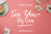 Bittersweet Memories - Duo Font, a Script Font by Burntilldead (Thumbnail 10 of 10)