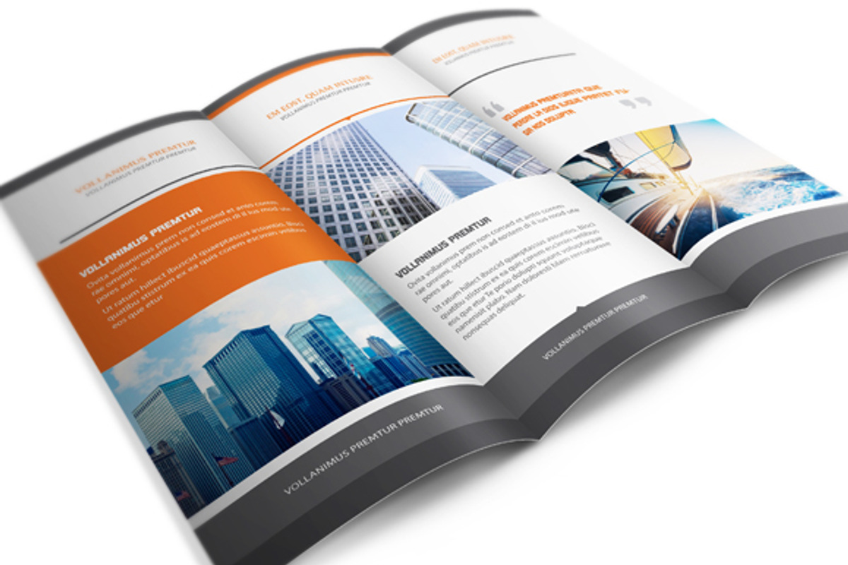 Multipurpose Trifold Brochure, a Brochure Template by Templatepickup (Photo 2 of 2)