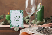 Eucalyptus Wedding Template Bundle, a Stationery Template by MarryMeMoments (Thumbnail 4 of 7)