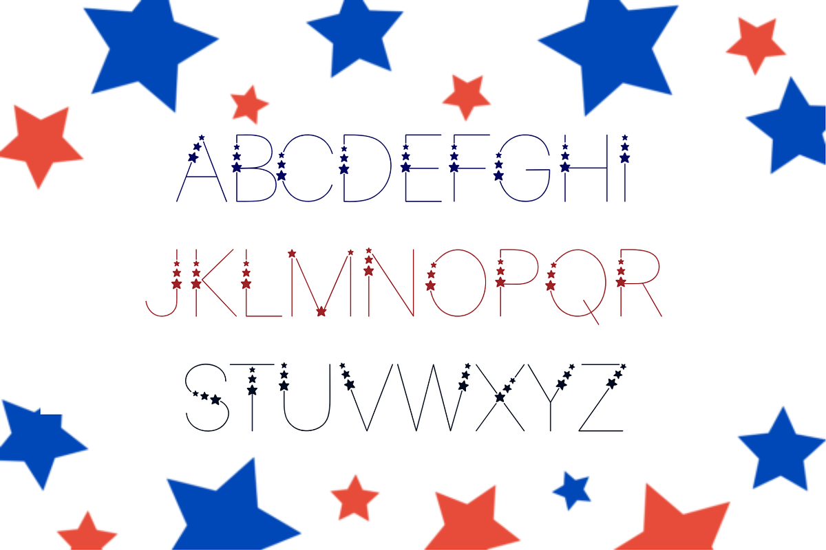 America Font, a Script Font by Cutie_Kate_Studio (Photo 8 of 11)