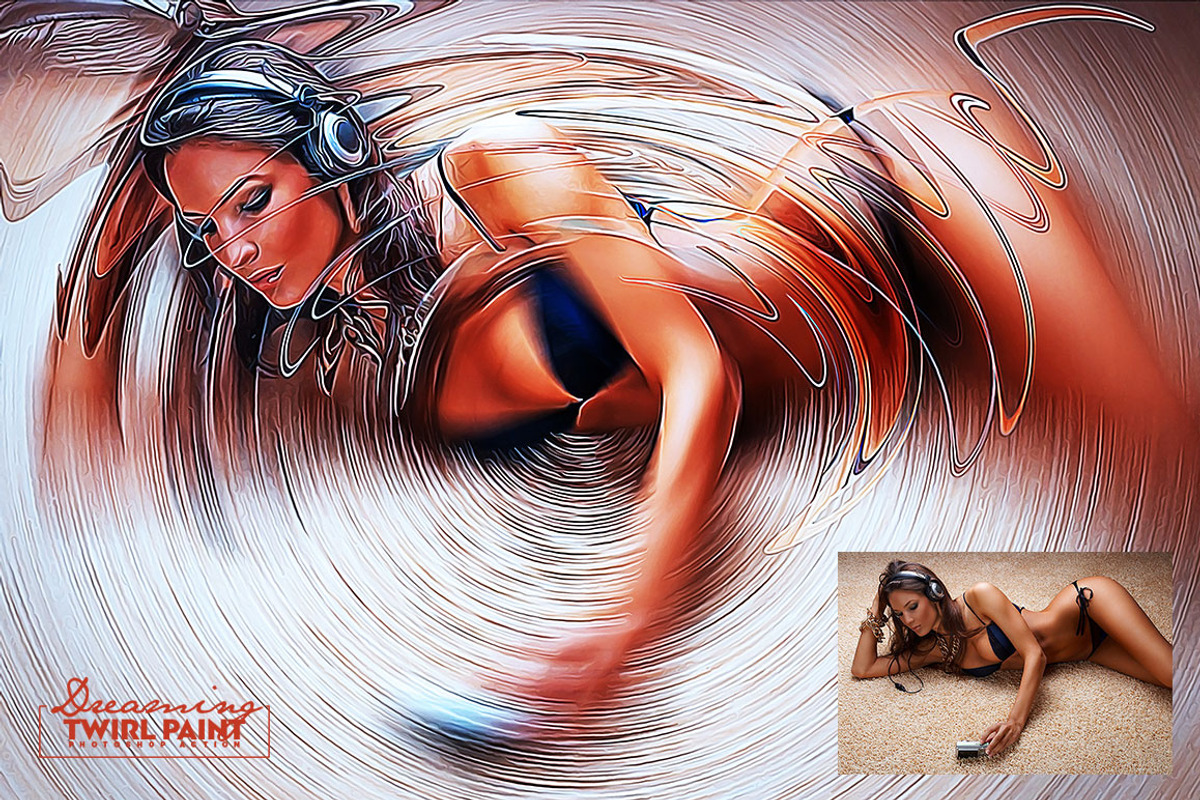 Dreaming - Twirl Paint Action preview 7
