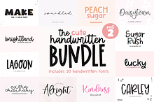 Cute Handwritten Font Bundle | Vol 2
