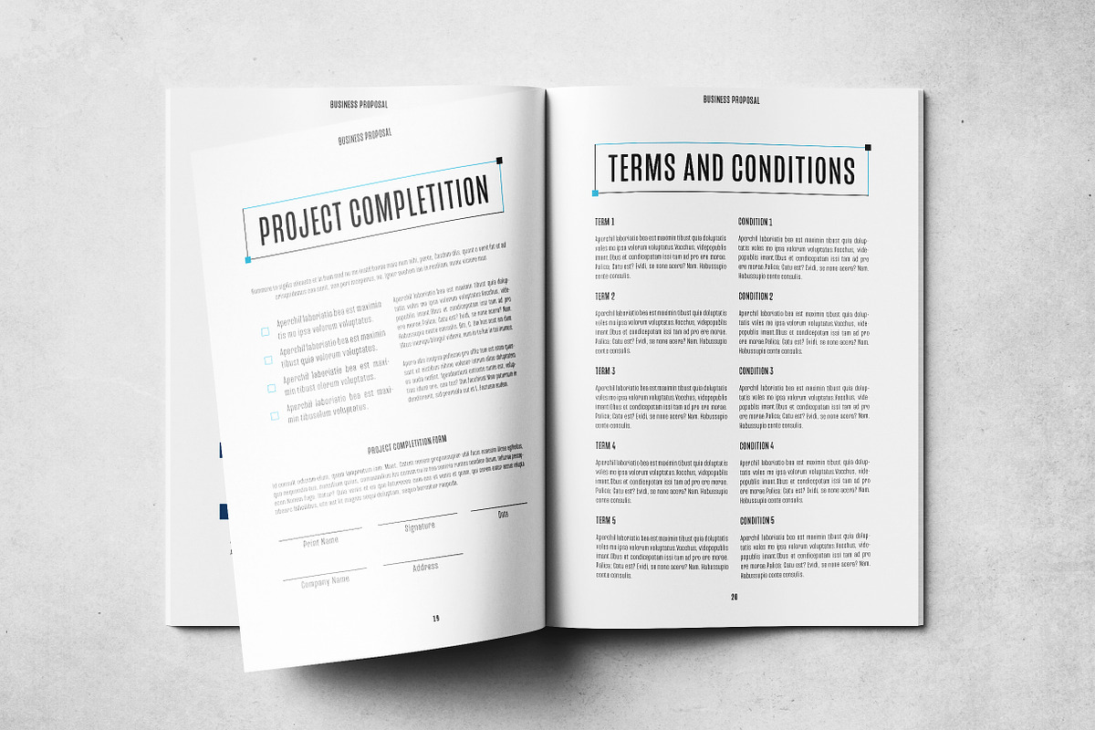 Project Proposal Layout