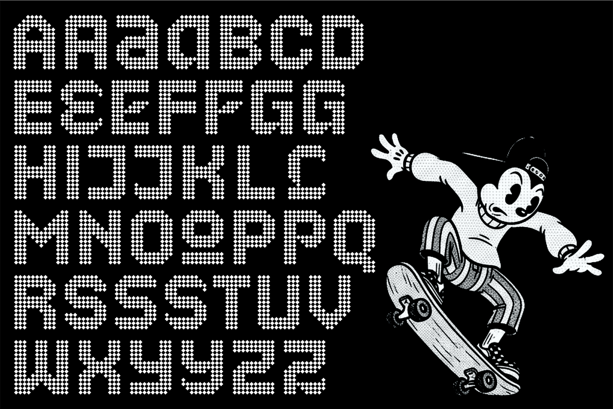 Ottacs Display Font, a Sans Serif Font by Bagerich Type Foundry (Photo 2 of 15)