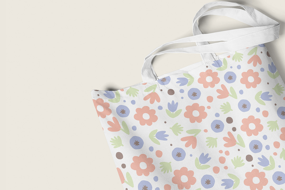 Abstract Spring Floral Pattern, a Pattern Graphic by byherline (Photo 3 of 4)