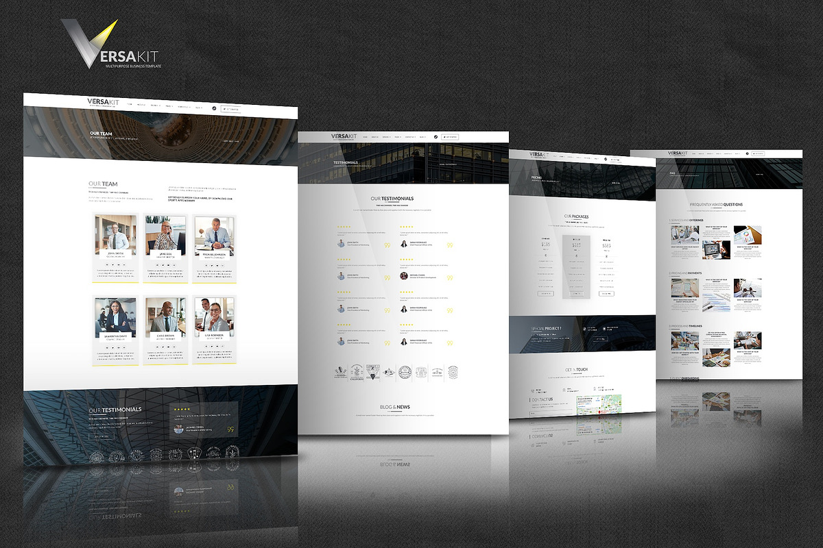 Versakit -Multipurpose Elementor Kit, a Websites & App Template by Select Agency Designs (Photo 8 of 8)