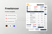 3 Set Freelancer Invoice Template V4, a Print Template by twinstd (Thumbnail 3 of 3)