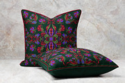 Midnight Botanical Silk Scarf, an Object Graphic by ilustrinna (Thumbnail 6 of 9)