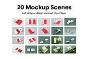 Brochure Mockups - Stationery Mockup, a Product Mockup by MockupForest (Thumbnail 2 of 8)