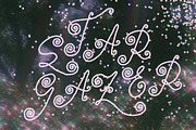 Curly Story Cute Script Font, a Script Font by AnMark (Thumbnail 5 of 11)