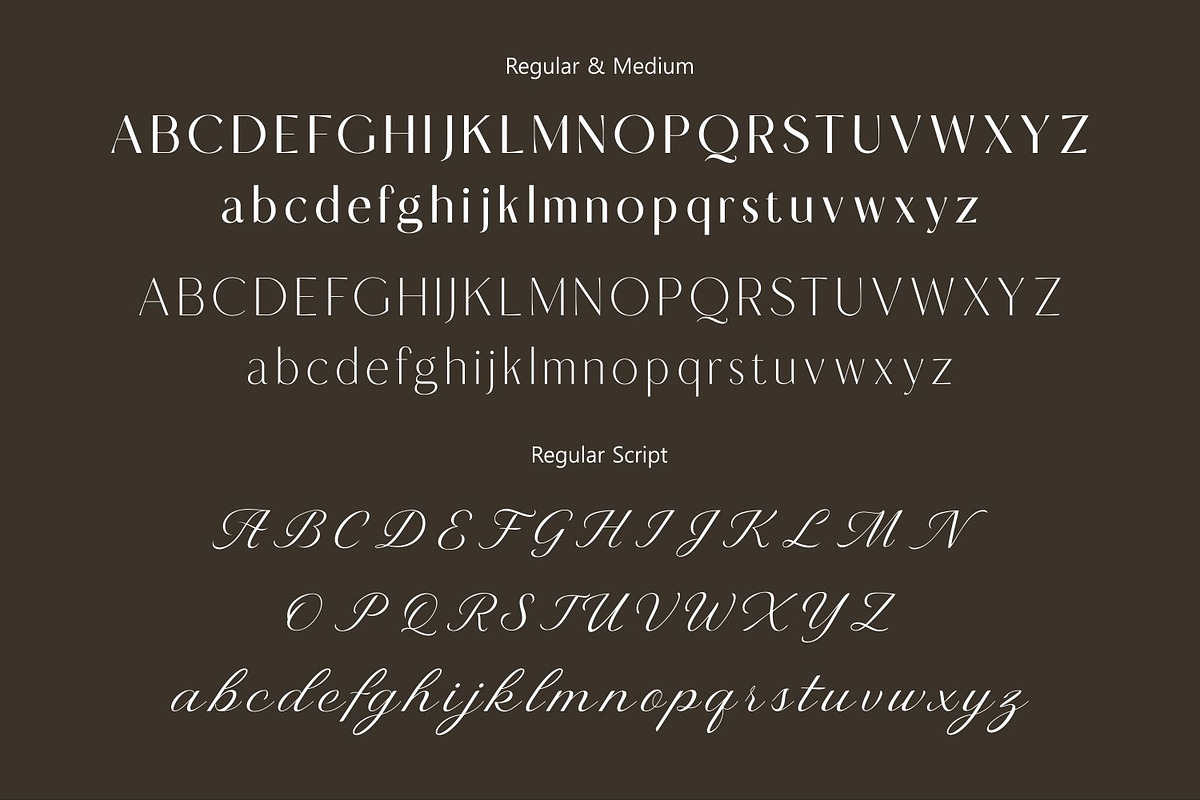Macline Luxury clean elegant pairing, a Script Font by WhymoreArt (Photo 9 of 10)