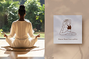 Do Yoga : Line Art Illustrations, a Person Illustration by Greywitch_Lola (Thumbnail 9 of 10)
