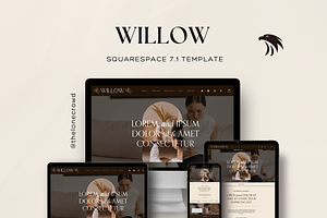 Squarespace 7.1 Website Template
